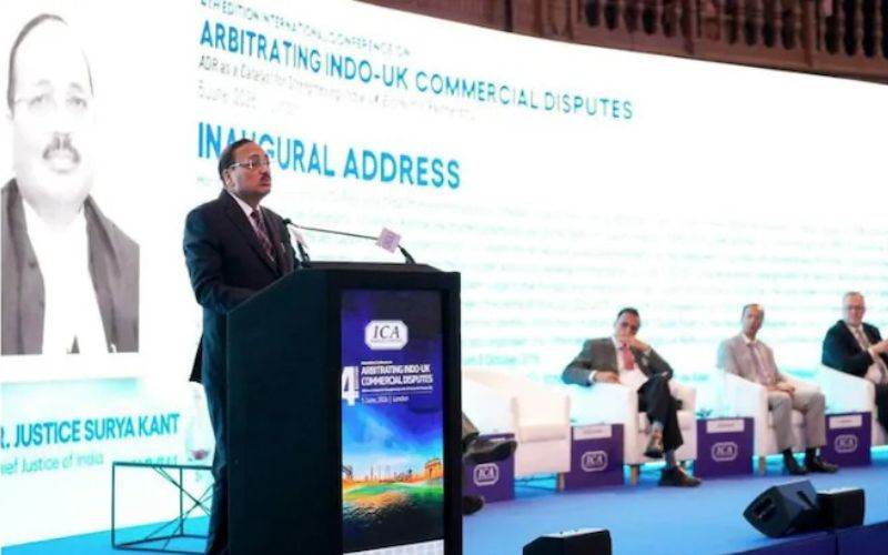 لندن میں سی جے آئی کے لیکچرمیں خلل ڈالنے کی بھارتی ہائی کمیشن نے کی مذمت